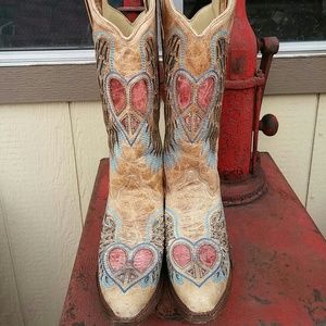 CORRAL WOMAN'S COWBOY BOOTS SIZE 7
